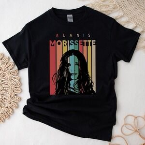 Alanis Morissette T-Shirt The Triple Moon Tour Concert Music Fan Graphic Tee